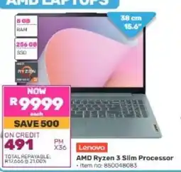 Game Lenovo AMD Ryzen 3 Slim Processor offer