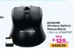 Game Ultra Link Wireless Optical Mouse Black offer