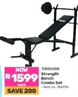Game Trojan Strength Bench Combo Set offer