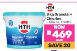 Game HTH 8 kg Granular+ Chlorine offer