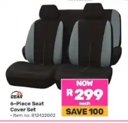 Game 6-Piece Seat Cover Set offer