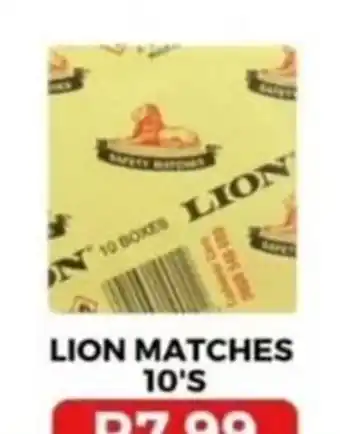 Lion Matches 10's