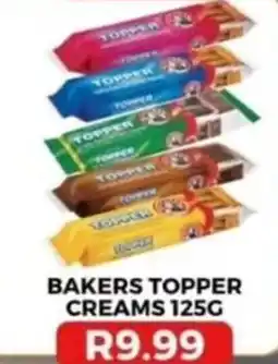 Saverite Bakers Topper Creams Assorted offer
