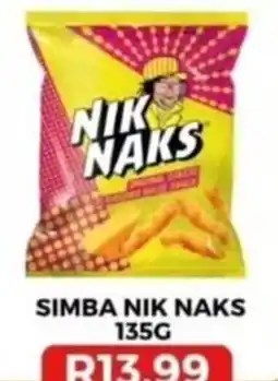 Saverite SIMBA NIK NAKS offer