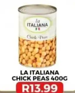 Saverite La Italiana Chick Peas offer