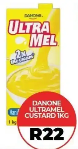 1UP Danone Ultramel Custard offer