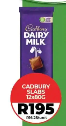 1UP Cadbury Dairy Milk Slabs offer