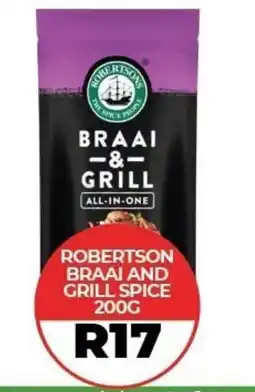1UP Robertson Braai and Grill Spice offer