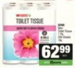 Spar TOILET TISSUE offer