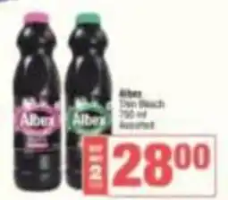 Spar Albex Dish Bleach Assorted offer