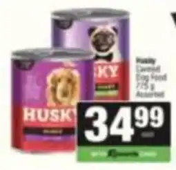 Spar Husky Canned Dog Food Assorted offer