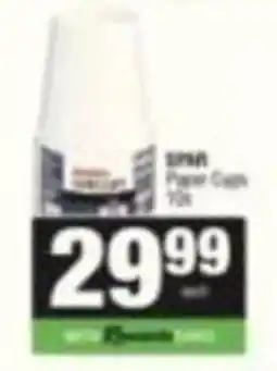 Spar SPAR Paper Cups offer