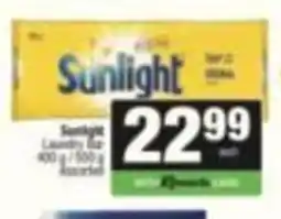 Spar Sunlight Laundry Bar Assorted offer
