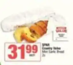 Spar SPAR Country Bake Mini Garlic Bread offer