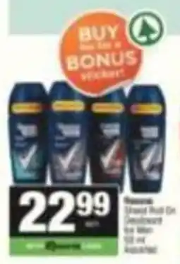 Spar Rexona Deodorant offer