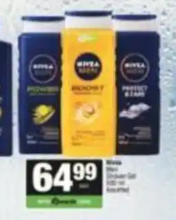 Spar Nivea Men Shower Gel Assorted offer