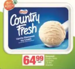 Spar Country Fresh Vanilla Flavoured Ice Cream offer