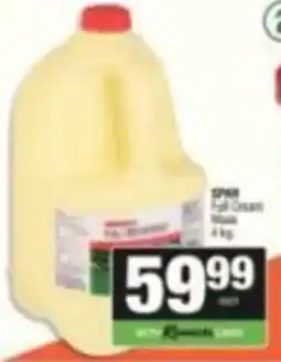 Spar SPAR Full Cream Milk offer