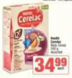Spar Nestlé Cerelac Baby Cereal Assorted offer