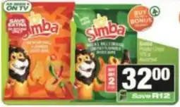 Spar Simba Potato Chips Assorted offer