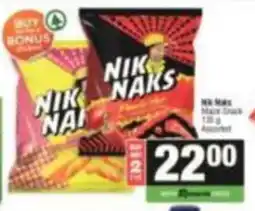 Spar NIK NAKS Assorted offer