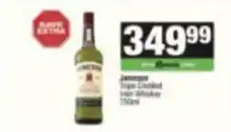Spar Jameson Triple Distilled Irish Whiskey offer