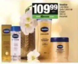 Spar Vaseline Lactose Free Body Lotion & Cream Assorted offer