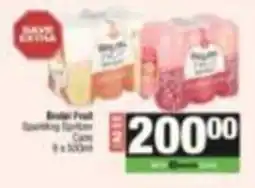 Spar Bulai Fruit Sparkling Syrups offer