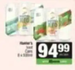 Spar Hunter's Iced Cans offer