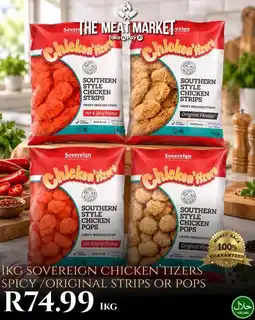 Take 'n Pay Sovereign Chicken'tizers Spicy/Original Strips or Pops offer