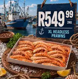 Take 'n Pay XL headless prawns offer