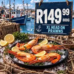 Take 'n Pay XL head on prawns offer