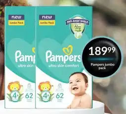 Super Save Pampers jumbo pack offer