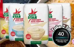 Super Save White Star Instant Porridge offer
