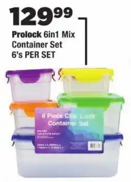 OK Foods Prolock 6in1 Mix Container Set offer