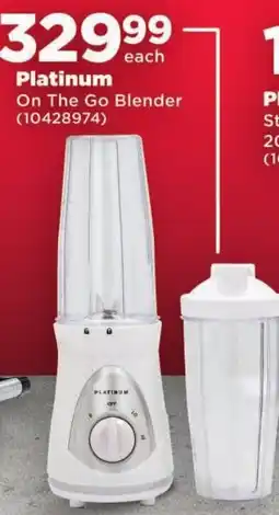 OK Foods Platinum On The Go Blender offer