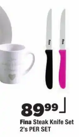 OK Foods Fina Steak Knife Set offer