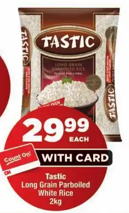 OK Foods Tastic Long Grain Parboiled White Rice offer