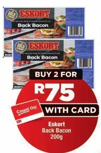 Eskort Back Bacon