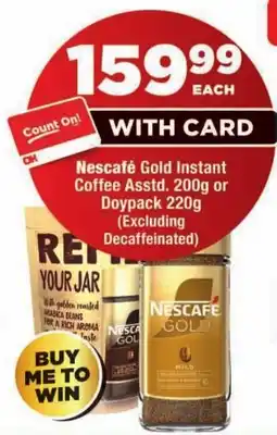 OK Foods Nescafe Gold Instant Coffee offer