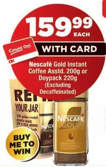 Nescafe Gold Instant Coffee
