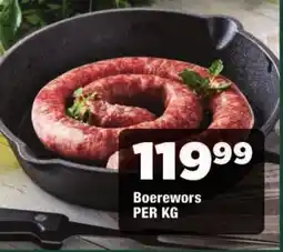 OK Foods Boerewors offer