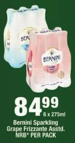 OK Liquor Bernini Sparkling Grape Frizzante offer