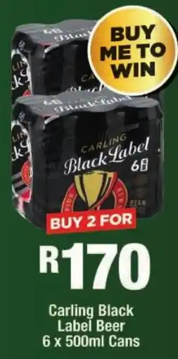 OK Liquor Carling Black Label Beer offer