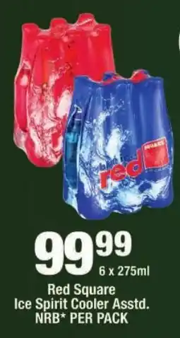 OK Liquor Red Square Ice Spirit Cooler Assorted offer