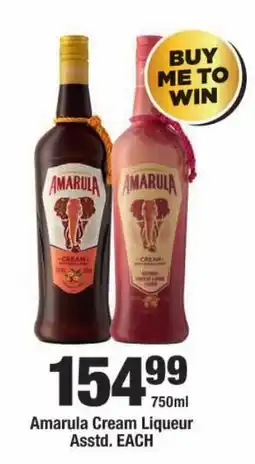 OK Liquor Amarula Cream Liqueur offer