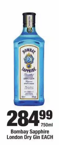OK Liquor Bombay Sapphire London Dry Gin offer