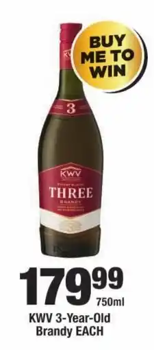 OK Liquor KVV 3-Year-Old Brandy offer