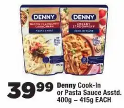 OK Foods Denny Cook-In or Pasta Sauce Assorted offer