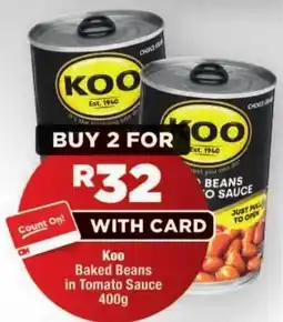 OK Foods Koo Baked Beans in Tomato Sauce offer